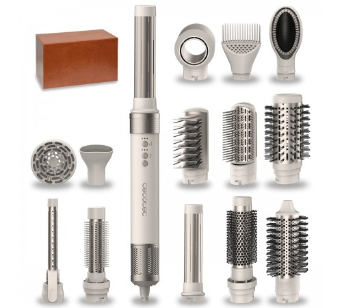 Стайлер Cecotec Bamba CeramicCare 14in1 AirGlam Champagne (CCTC-00252)