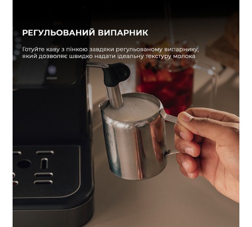 Кавоварка ріжкова Cecotec Power Espresso 20 ColdBrew Touch (CCTC-00269)
