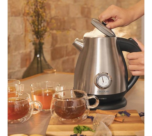 Електрочайник Cecotec ThermoSense 620 Retro Steel (CCTC-01458)