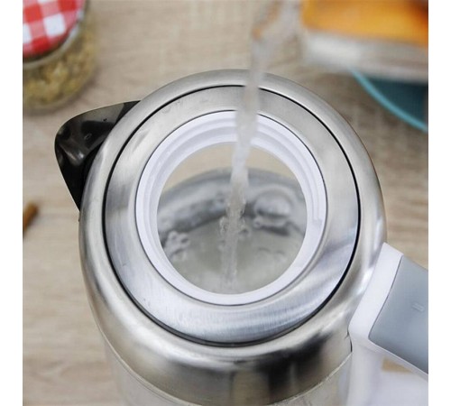 Електрочайник Cecotec ThermoSense 370 Clear CCTC-01511 (8435484015110)