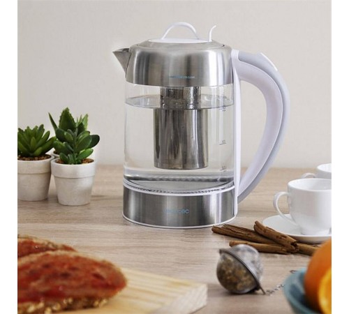 Електрочайник Cecotec ThermoSense 370 Clear CCTC-01511 (8435484015110)