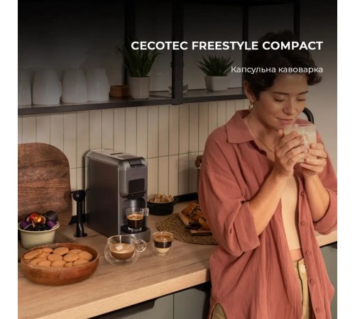 Кавоварка Cecotec FreeStyle Compact Black (CCTC-01851)