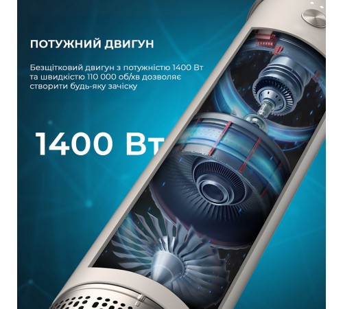 Стайлер Cecotec Bamba CeramicCare 8in1 AirGlam Black (CCTC-03464)