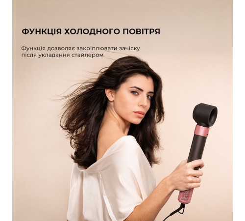 Стайлер Cecotec Bamba CeramicCare 8in1 AirGlam Black (CCTC-03464)