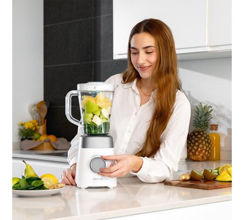 Блендер Cecotec Power Black Titanium 1300MAX White (CCTC-03920)