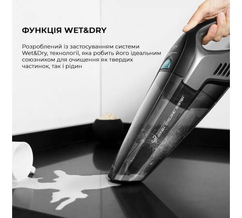Акумуляторний миючий пилосос Cecotec Conga Immortal ExtremeSuction 22.2 Animal Hand CCTC-05441 (8435484054416)