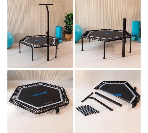 Фітнес-батут Cecotec Drumfit Jump 1270 (CCTC-07195)