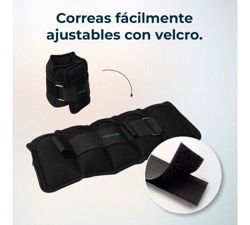 Обтяжувачі Cecotec Drumfit AnkleBell 2500 Neo (2шт по 2,5кг) (CCTC-07208)