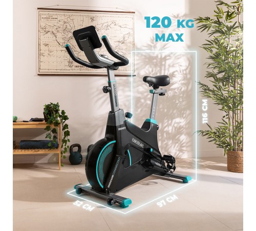 Велотренажер Cecotec DrumFit Indoor 10000 Magnetic Connected (CCTC-07244) Велотренажер Cecotec DrumFit Indoor 10000 Magnetic Connected (CCTC-07244)