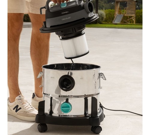 Пилосос Cecotec Conga Rockstar Wet & Dry Steel Max (CCTC-08114) Пилосос Cecotec Conga Rockstar Wet & Dry Steel Max (CCTC-08114)