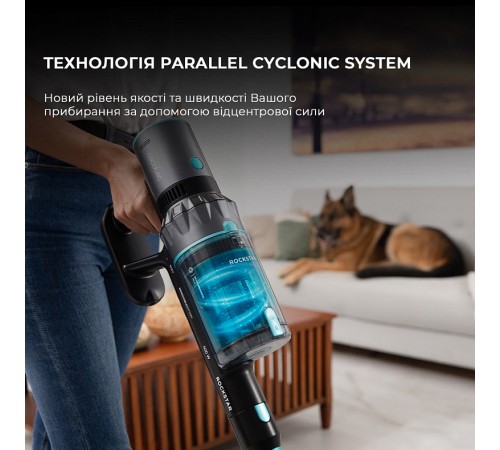 Акумуляторний пилосос Cecotec Conga Rockstar 2500 Thunder Flex Animal (CCTC-08427)