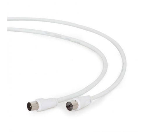 Кабель-подовжувач коаксіальний Cablexpert (CCV-515-W) 75 Ом, White, 1.8 м