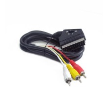 Кабель Cablexpert SCART - 3хRCA, (M/M), 1.8 м, Black (CCV-519-001)