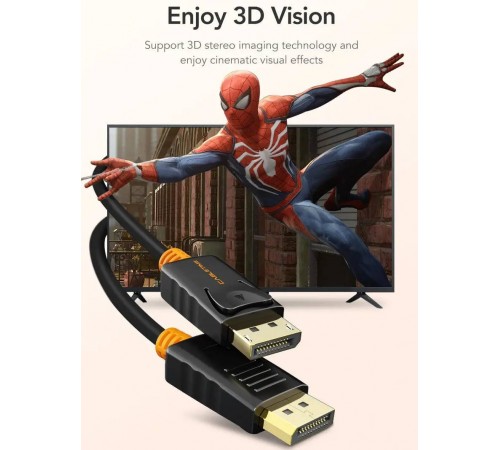 Кабель Cabletime DisplayPort - DisplayPort V 1.2 (M/M), 1 м Black (CD21H)