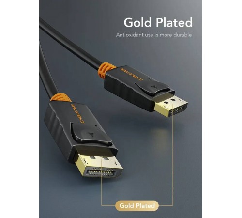 Кабель Cabletime DisplayPort - DisplayPort V 1.2 (M/M), 1.8 м Black (CD21K)