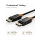 Кабель Cabletime DisplayPort - DisplayPort V 1.2 (M/M), 1.8 м Black (CD21K)