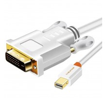 Кабель Cabletime mini DisplayPort - VGA v1.4 (M/M), 0.2 м White (CD48K)