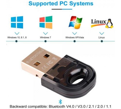 Bluetooth-адаптер Vention 5.0 RTL8761B (CDDBG) Bluetooth-адаптер Vention 5.0 RTL8761B (CDDBG)