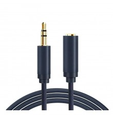 Кабель Cabletime Audio 3.5 мм - 3.5 мм (M/F), 3 м, Black, 3 pin (CF16N)