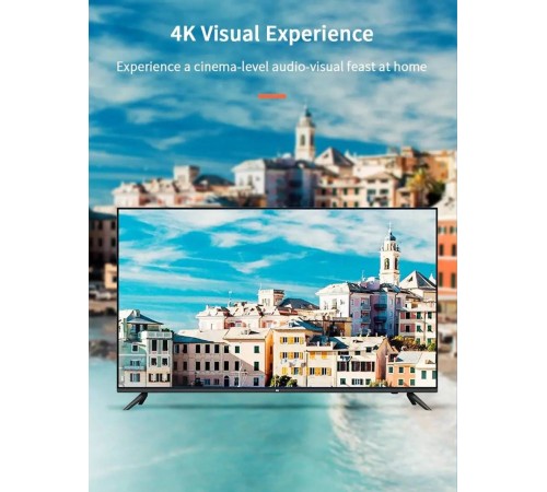 Кабель Cabletime HDMI - HDMI V 2.0 (M/M), 2 м, Black (CH23L)