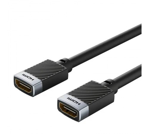 Кабель Cabletime HDMI-HDMI v2.0 (F/F), 4K, 2 м Black (CH26E)
