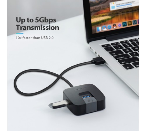 USB-хаб Vention CHBBD 4 ports