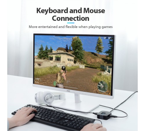 USB-хаб Vention CHBBD 4 ports