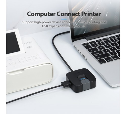 USB-хаб Vention CHBBD 4 ports