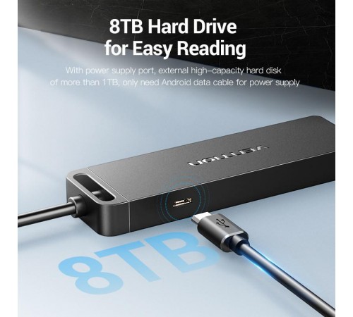 USB-хаб Vention CHLBB 4 ports Black