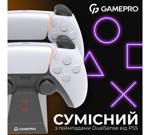Зарядний пристрій для PS5 GamePro Black (CHS420B) Зарядний пристрій для PS5 GamePro Black (CHS420B)