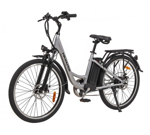 Електровелосипед Maxxter City 2.0 Silver