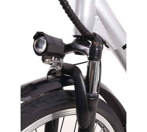 Електровелосипед Maxxter City 2.0 Silver