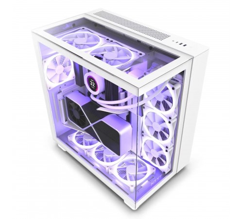 Корпус NZXT H9 Elite White (CM-H91EW-01) без БЖ