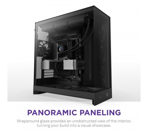 Корпус NZXT H9 Flow Black без БЖ (CM-H92FB-01)