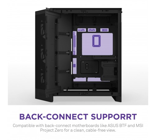Корпус NZXT H9 Flow Black без БЖ (CM-H92FB-01)