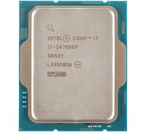 Процесор Intel Core i7 14700KF 3.4GHz (33MB, Raptor Lake Refresh, 125W, S1700) Tray (CM8071504820722)