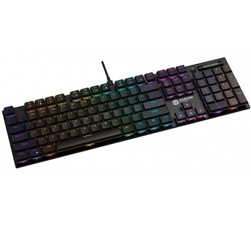 Клавіатура Canyon Cometstrike GK-55 RGB ENG/UKR USB Black (CND-SKB55-US) Клавіатура Canyon Cometstrike GK-55 RGB ENG/UKR USB Black (CND-SKB55-US)