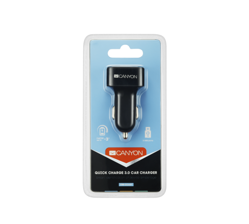 Автомобильний зарядний пристрій Canyon (3USB, 2.1A) Black (CNE-CCA07B) Автомобильний зарядний пристрій Canyon (3USB, 2.1A) Black (CNE-CCA07B)