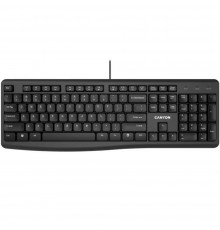 Клавіатура Canyon KB-50 EN Slim Black (CNE-CKEY5)