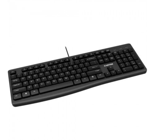 Клавіатура Canyon KB-50 EN Slim Black (CNE-CKEY5)