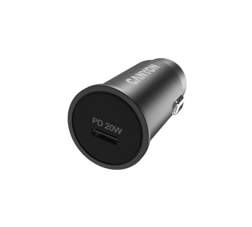 Автомобильний зарядний пристрій Canyon C-20 (1USB-Cх3.1 А) 20W Black (CNS-CCA20B) Автомобильний зарядний пристрій Canyon C-20 (1USB-Cх3.1 А) 20W Black (CNS-CCA20B)