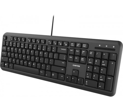 Клавіатура Canyon CNS-HKB02-RU Black Клавіатура Canyon CNS-HKB02-RU Black