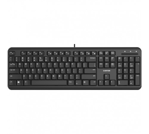 Клавіатура Canyon CNS-HKB02-RU Black Клавіатура Canyon CNS-HKB02-RU Black