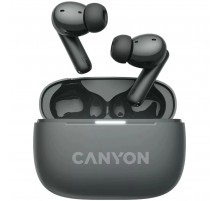 Bluetooth-гарнітура Canyon OnGo TWS-10 ANC ENC Dark Grey (CNS-TWS10BK)