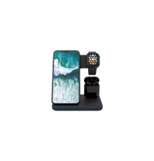 Бездротовий зарядний пристрій Canyon WS-302 15W 3in1 Black (CNS-WCS302B)