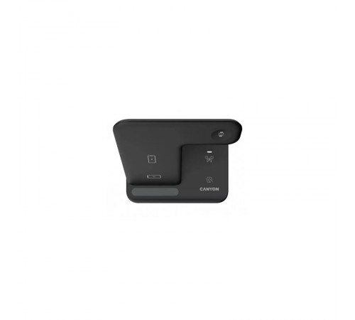 Бездротовий зарядний пристрій Canyon WS-302 15W 3in1 Black (CNS-WCS302B) Бездротовий зарядний пристрій Canyon WS-302 15W 3in1 Black (CNS-WCS302B)