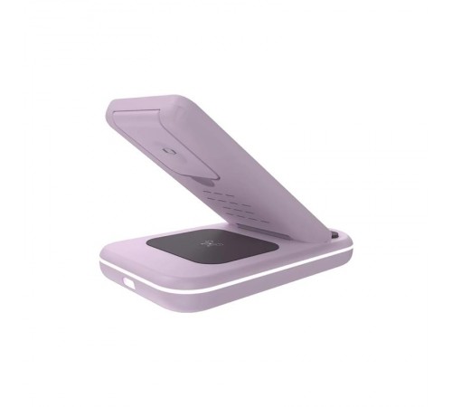 Бездротовий зарядний пристрій Canyon WS-304 15W 2in1 Iced Pink (CNS-WCS304IP) Бездротовий зарядний пристрій Canyon WS-304 15W 2in1 Iced Pink (CNS-WCS304IP)