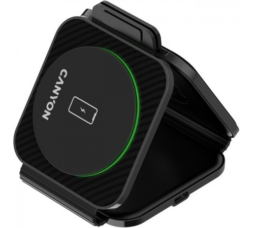 Бездротовий зарядний пристрій Canyon WS-305 15W Black (CNS-WCS305B) Бездротовий зарядний пристрій Canyon WS-305 15W Black (CNS-WCS305B)