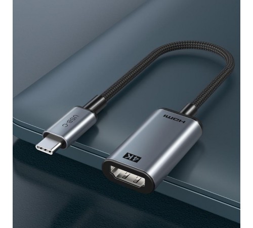Кабель Cabletime HDMI - USB Type-C V 1.4 (F/M), 0.15 м, 4K/30HZ (CP11A)