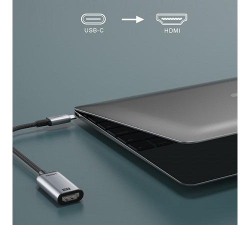 Кабель Cabletime HDMI - USB Type-C V 1.4 (F/M), 0.15 м, 4K/30HZ (CP11A)